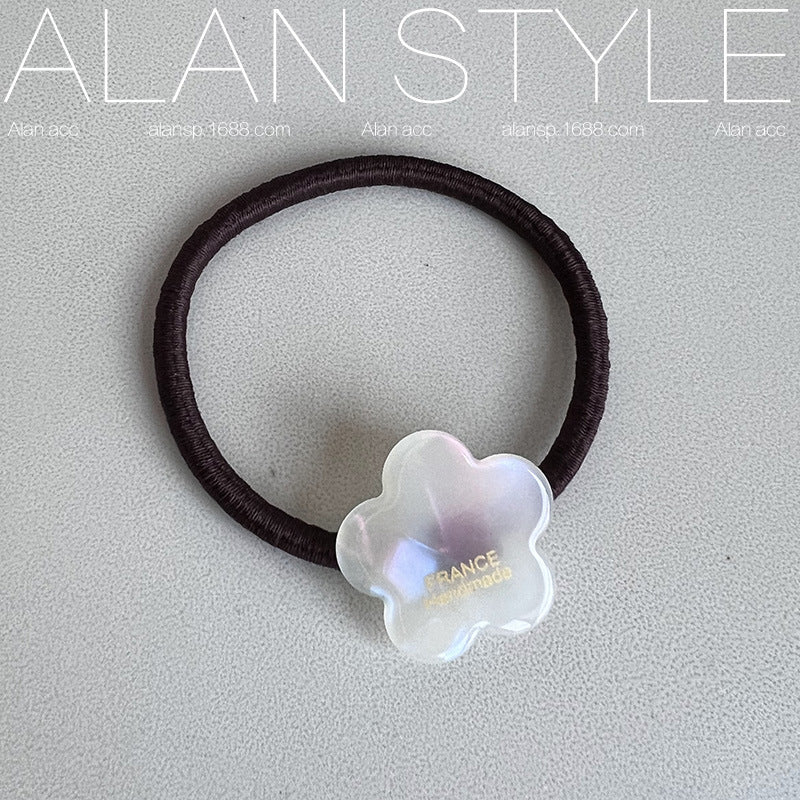 Wholesale Cute Flower Cartoon Acetate Fiber Hair Scrunchies